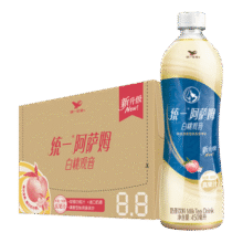 统一 阿萨姆 白桃观音 水果奶茶 450ml*15瓶 整箱装51.9元 (月销1w+)