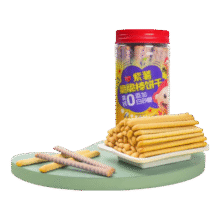 我D小蔡蔡脆脆棒饼干高钙酥脆营养健康磨牙紫薯饼干不添加鸡蛋儿童休闲零食 紫薯味14.46元（合7.23元/件）