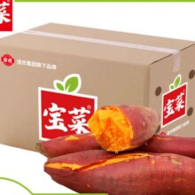 plus会员:佳农宝菜 兰考蜜薯 单果约100g+ 净重5斤装12.84元