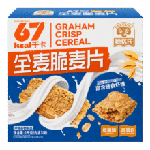 穗格氏 低脂高纤全麦脆燕麦片 1000g39.9元（需领券）