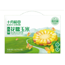 十月稻田 花甜糯玉米4.4斤(220g*10根)  杂粮礼盒 早餐零食 微波即食59.9元 (券后省20,月销1w+)