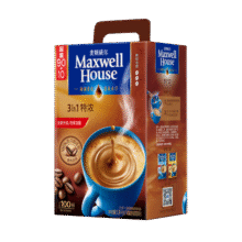 麦斯威尔（Maxwell House） 咖啡 三合一特浓味速溶咖啡粉（新老包装随机发） 100条袋装（无赠）79.9元 (券后省10)