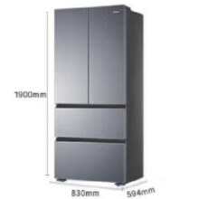 618预售、PLUS会员：Haier 海尔 山茶花 500升 多门冰箱 BCD-500WGHFD1BXTU14896.8元包邮（需支付定金10元、晒单返50元京豆+230元红包）