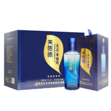 天佑德 五星生态 清香型白酒52度500ml*6瓶整箱装【端午节送礼】409元 (月销2000+)