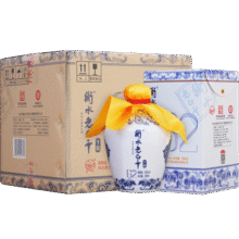 衡水老白干手酿礼盒老白干香型白酒 62度 500ml*4瓶整箱装 端午节礼物送礼239元 (月销1000+)