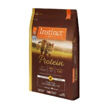 20点、88VIP：Instinct 天然百利 猫粮高蛋白鸡肉猫粮 10磅(4.5kg)334.8元（需领券）