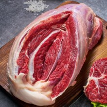 卓宸 澳洲Coles谷饲金钱腱1斤*3件132.99元（需领券，合44.33元/件）