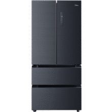 美的（Midea）508法式对开多门净味除菌四开门双系统双循环家用一级变频智能冰箱BCD-508WTPZM(E) 灰 国家补贴3449元 (券后省0.9)