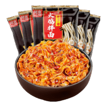 阿宽 火鸡拌面 甜辣鸡肉味 100g*5袋6.45元（需试用、plus会员6.13）