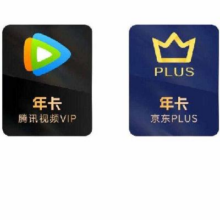 腾讯视频VIP会员年卡+京东PLUS年卡 填QQ号或微信号 下单验证购买资格 京东需手动148元（需领券）
