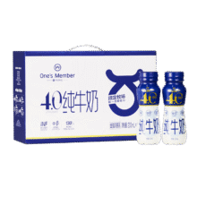 1号会员店（OM） 4.0g蛋白纯牛奶 200ml*12瓶 礼盒装 买4件144.6元（需领券，合36.15元/件）