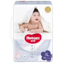 好奇（Huggies）奢透呼吸拉拉裤L40(9-14kg)拉拉裤尿裤尿不湿干爽透气195.54元（需领券）