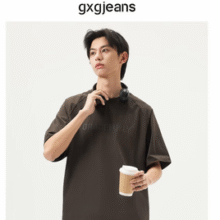 gxg 宽松圆领短袖T恤￥59.00