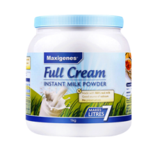 美可卓（Maxigenes）澳洲蓝胖子全脂成人奶粉1kg/罐0蔗糖高钙高蛋白儿童学生中老年94元 (券后省5,月销1w+)