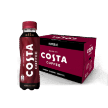可口可乐（Coca-Cola）可口可乐 COSTA COFFEE  纯萃美式 浓咖啡饮料 300mlx15瓶 整箱装88.5元 (券后省20,月销1w+)
