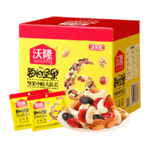 沃隆 每日坚果清175g零食坚果特产休闲零食17.9元