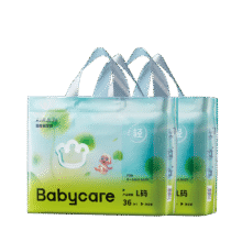 618：babycare 轻松裤 轻薄柔软拉拉裤 M88/L72/XL64 2包装88元