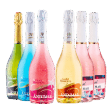 爱之湾起泡酒气泡甜酒女士葡萄酒果酒750ml*6支整箱 六倍甜蜜西班牙进口164元