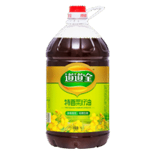 道道全菜籽油 食用油 特香菜籽油 物理压榨非转基因 5L*1桶50.26元