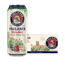 保拉纳（Paulaner）柏龙 经典小麦白啤 500ml*24听 德国进口 喜酒 婚宴151.3元