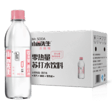 微信小程序、首购、PLUS包邮：小苏先生 苏打水无糖饮料白桃味无汽弱碱0热量运动饮品360ml*12瓶整箱装10.33元（需领券 合0.86元/瓶）
