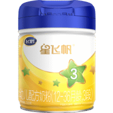 飞鹤星飞帆【5HMOs】3段幼儿配方奶粉(12-36月龄)听装700克g 专利OPO 1罐205元