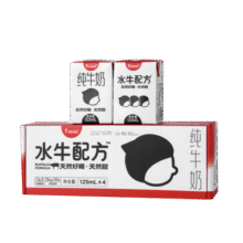 隔壁刘奶奶水牛配方Mini奶尝鲜装宝宝便携早餐奶儿童纯牛奶送礼礼盒装 水牛配方mini奶4支装1箱19.9元