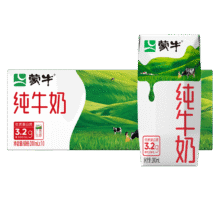 plus会员,京东百亿补贴:蒙牛纯牛奶利乐钻200ml×24盒36.71元