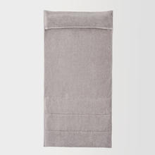 MUJI 無印良品 毛巾枕 可自由调节高度 浅灰色168元
