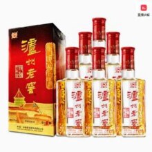 泸州老窖 六年窖头曲 52度浓香型白酒500mL*6瓶新低379.62元包邮（63.2元/瓶）