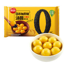 京东PLUS：思念 大黄米0蔗糖黑芝麻汤圆400g 约33只9.73元包邮