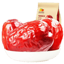 西域美农精品红枣新疆骏枣和田大枣即食蜜饯果干 礼盒1kg【特级六星红枣-4cm】44元 (券后省10)