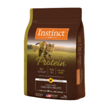 PLUS会员、需首购：INSTINCT天然百利高蛋白猫粮进口鸡肉全猫幼猫粮10磅/4.5kg347.6元