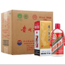 茅台 飞天白酒 53度、500ml*6整箱