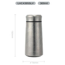 LOCK&LOCK LHC4395SLV 纯钛保温杯 旋转盖款 300ml券后92.74元