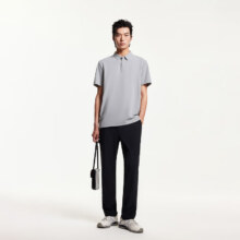 PLUS会员：JACK&JONES 杰克琼斯 零压速干短袖POLO衫 透气休闲弹力翻领T恤136.21元