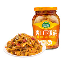 天猫U先：吉香居爽口下饭菜配饭配粥咸菜榨菜346g3.34元