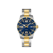 浪琴（LONGINES）瑞士手表 康卡斯潜水系列 机械钢带男表520礼物L3742396712500元
