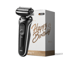 闭眼买、百亿补贴：博朗（BRAUN）雷霆5系电动剃须刀286.12元（需领券）