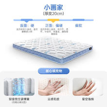 12日20点：舒达 Serta 儿童弹簧护脊床垫 小画家1.5*2米2799元