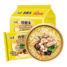 白象 珍骨汤菌菇原汁猪骨 103g*5包10.93元（4元券后6.93）
