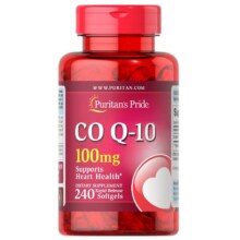美国普丽普莱辅酶q10软胶囊100mg*240粒护心脏男女保健品140.41元（需领券）