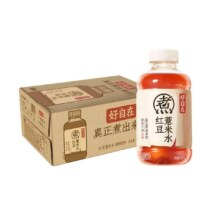 再降价、PLUS会员、需凑单：元气森林 好自在 红豆薏米水  500ml＊12瓶32.68元包邮