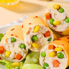 优形 常温零食系列 高蛋白鸡胸肉豆皮卷 50g/袋 任选10件2元（20元/10件）
