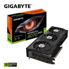 技嘉 RTX4070 SUPER WINDFORCE OC 12G 三风扇 游戏显卡台式机显卡4183元