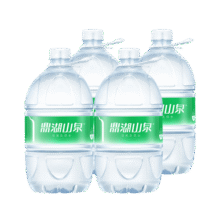 鼎湖山泉 饮用天然水5L*4桶膜包桶装水 家庭健康纯净饮用水非矿泉水35元 (月销1w+)