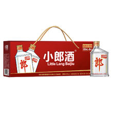 郎酒 经典小郎酒 45%vol 兼香型白酒 100ml*6瓶47元