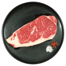 春禾秋牧 澳洲谷饲安格斯西冷原切牛排180g单片 生鲜冷冻牛肉生鲜野炊烧烤49.9元 (券后省150,月销3000+)