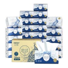 PLUS会员：丝飘 抽纸 4层、400张*24包26.41元