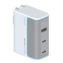 CUKTECH酷态科10号氮化镓超级闪充块CP120W/100W/65W三口充电器单体版PD快充适用苹果小米三星笔记本 白88.72元包邮